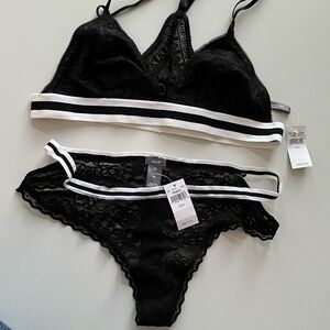 Aerie lingerie set. Size Small top Medium bottom